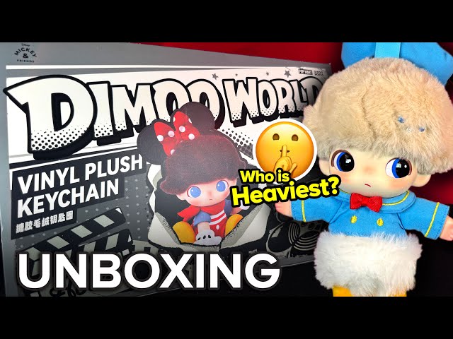 SOLD OUT! Who is Heaviest? POP MART DIMOO World x Disney Mickey and Friends Unbox Complete Set of 6