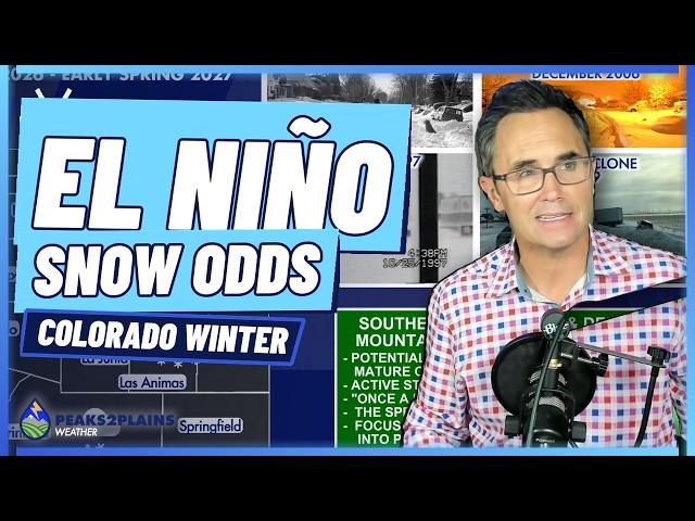 Colorado Winter Outlook: What Strong El Niño Could Mean for Mountain Snow and Plains Blizzards