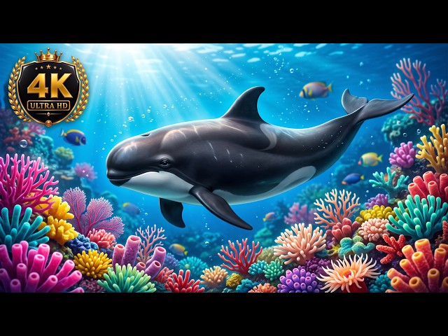 🧘 Focus Ocean 4K HDR Live Wallpaper • Peaceful Underwater Reef for Work
