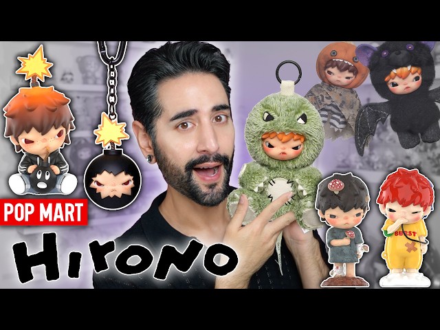 POP MART HIRONO HAUL! Blind Boxes, Plush Pendant, Hanging Cards! 💜