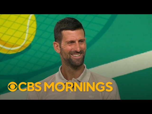 Tennis icon Novak Djokovic talks aging in the sport and what he still wants to accomplish