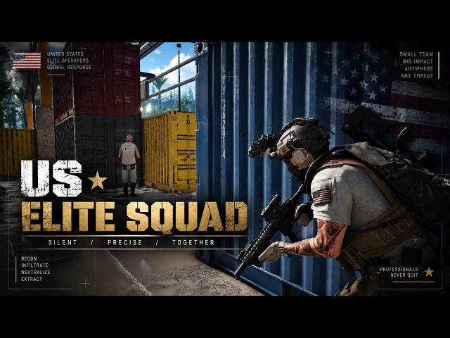ELITE Squad - Stealth & Loud Gunfights - SHADOW RAID [Immersive Tacticle Gameplay / No HUD]