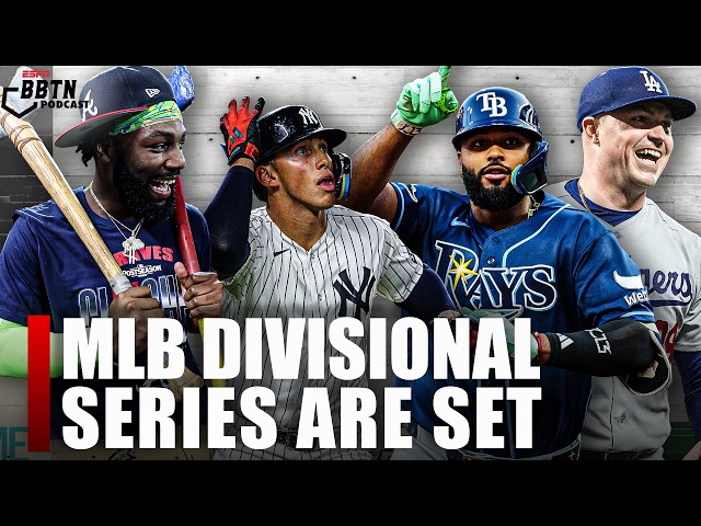 Previewing the NLDS & ALDS Round of the MLB Playoffs | BBTN Pod