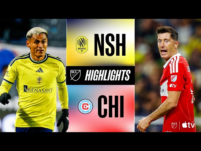 Nashville SC vs. Chicago Fire FC | Full Match Highlights | FIRST Audi MLS Cup PLAYOFF SPOT CLINCHED!