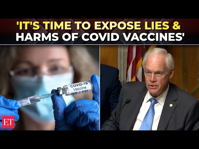 'Big Pharma funded COVID cartel to hide it all!': Sen Johnson drops shocker on vaccine injuries