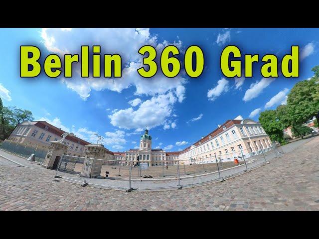Berlin 360 Grad:  - Schlossgarten in 360° Eine Rundfahrt durch die Parkanlage Schloss Charlottenburg