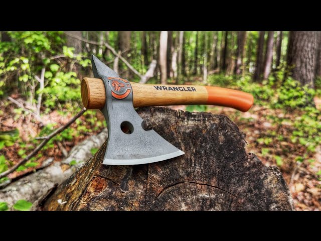A Titanium Tomahawk built for EVERYTHING! Wrango Tools Camping Axe!