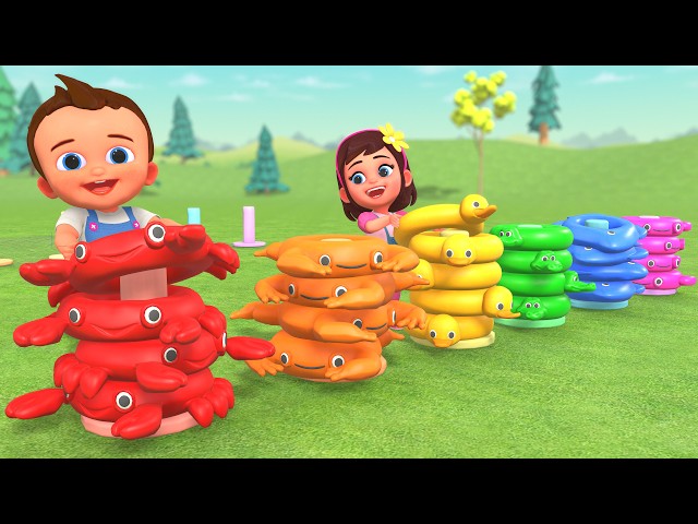 Learn Colors with Animal Sorting Puzzle | Fun Learning Game for Toddlers Educational