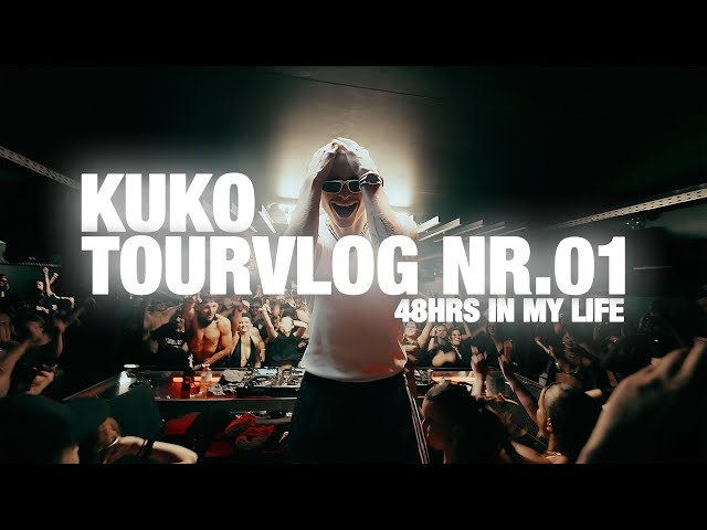 KUKO - 48H IN THE LIFE OF A TECHNO DJ | 3 SHOWS, 1 ALL NIGHT LONG | TOUR VLOG 001