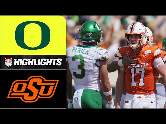 HISTORIC UPSET BID 😱 Oregon Ducks vs. Oklahoma State | Full Game Highlights | ESPN College Football