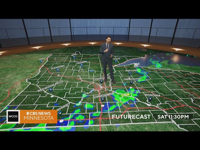 Minnesota weather turns cooler after a Saturday cold front brings light showers | Oct. 23, 2026