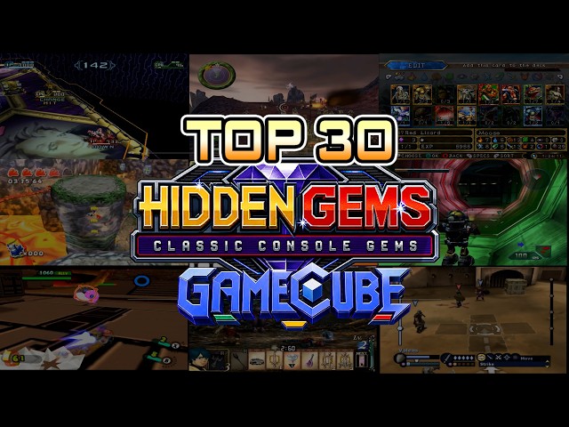 Top 30 GameCube Hidden Gems - A Rare & Forgotten List!