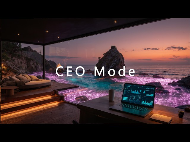 CEO Mode Workspace | Deep Focus & Smooth Thinking