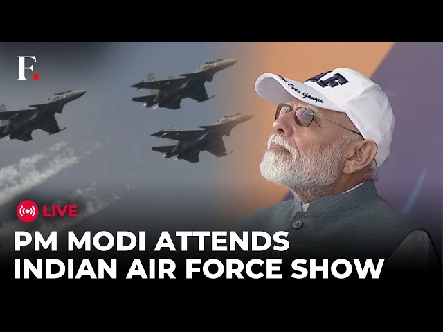PM MODI LIVE: Indian PM Narendra Modi Witnesses 'Wings Over Ganga' Indian Air Force Aerial Display