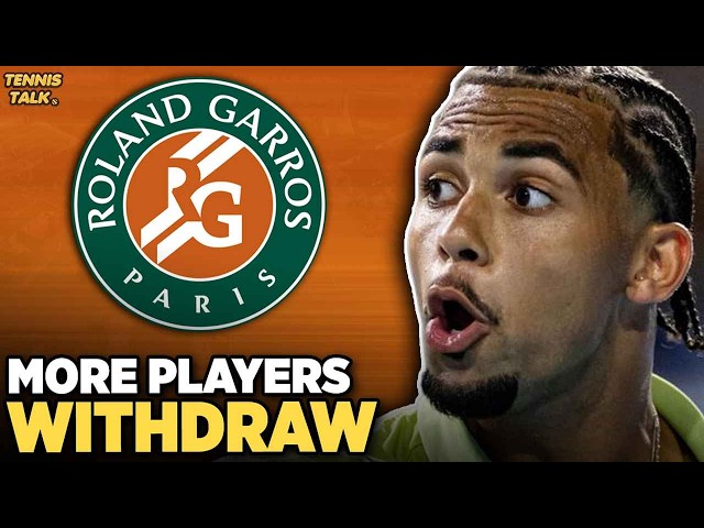 More Players Withdraw from French Open 2026 | Tennis News