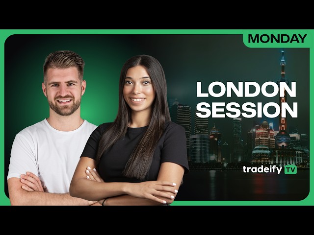 LONDON SESSION LIVE! | Tradeify TV | MONDAY 10/19/26
