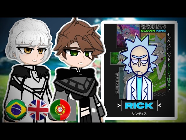 Mushoku Tensei React To Rick Sanchez || Rick And Morty || Gacha React  || BR/EN/PR ||