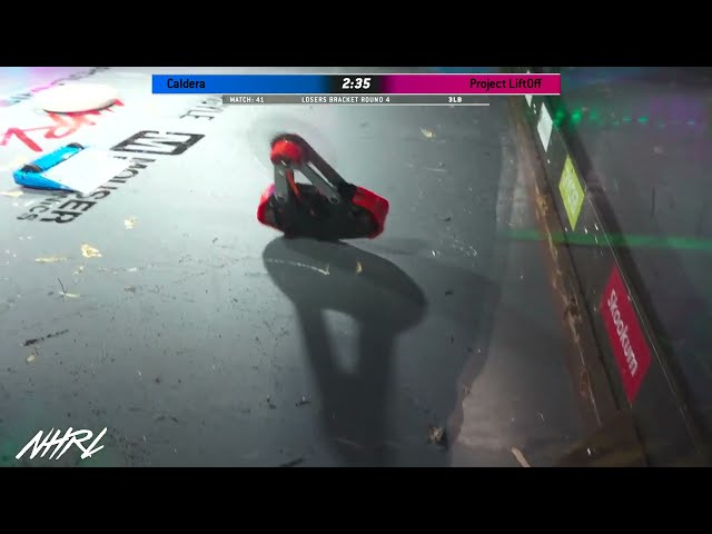 Caldera vs Project Liftoff - 3lb Robot Combat