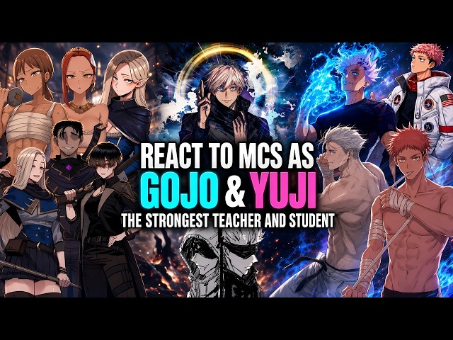 Bad Party Ending (Ending 5) & Obedience React to Mcs as Yuji & Gojo | AU | JJK |-Gacha React🇺🇸