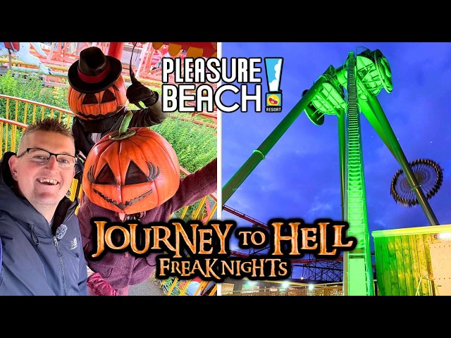 Journey To Hell 2026 Vlog - Blackpool Pleasure Beach Halloween!