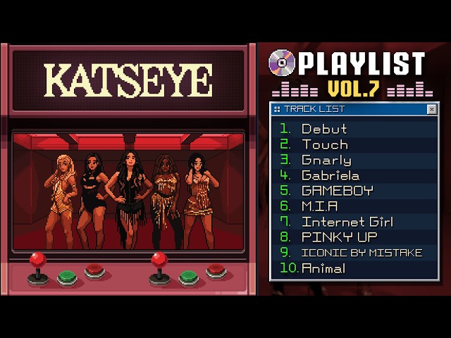 KATSEYE | 8-Bit Style | 𝙋𝙡𝙖𝙮𝙡𝙞𝙨𝙩 𝙑𝙤𝙡.7 🎵