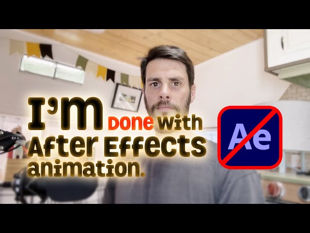 Why I left After Effects