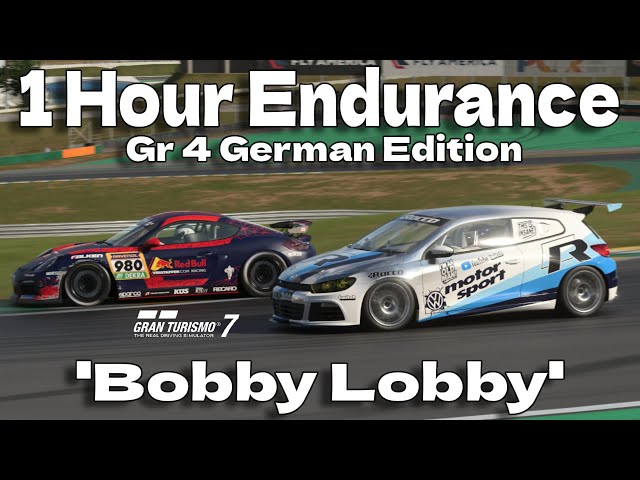 1 Hr Endurance GR4  German Edition - GT7  'Bobby Lobby' (Portrait)