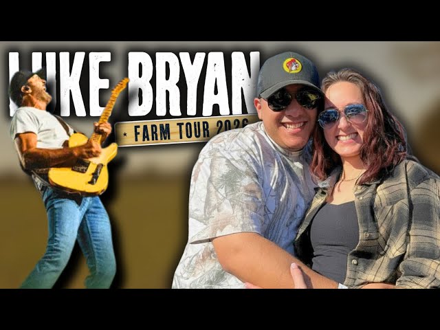 Luke Bryan Farm Tour 2026 Elk Grove, CA | Date Night!