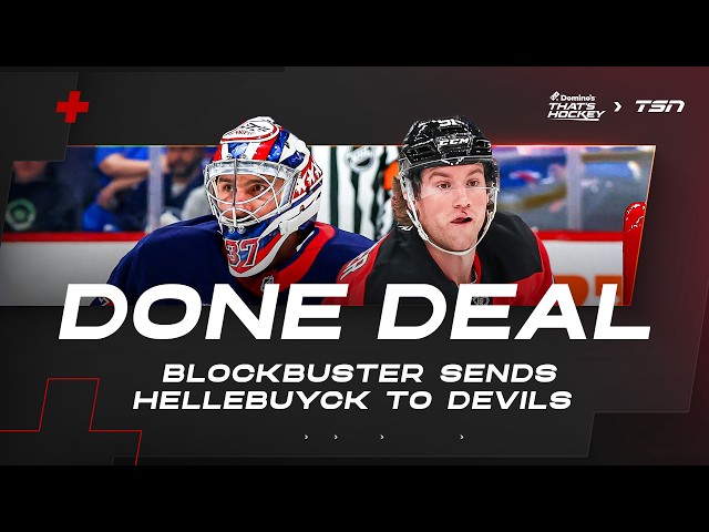 Dreger on Jets blockbuster trade that sends Hellebuyck to Devils