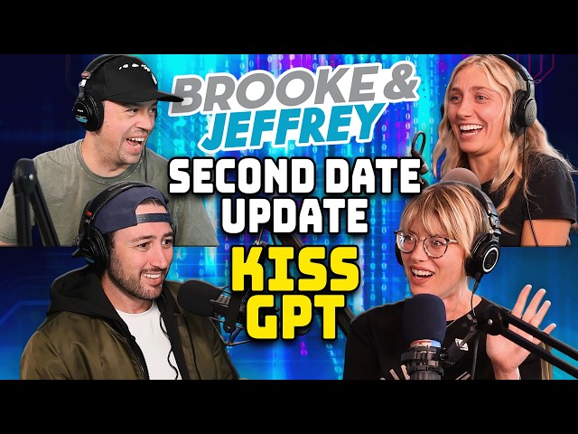 Chat, is this romance? | In-Studio Second Date Update: Aaron & Carrie (Kiss GPT)