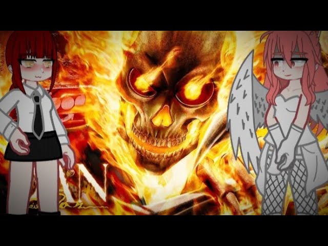 Chainsaw Man hotties reacting to the GHOST RIDER SEQUEL rap (ÉoDan)