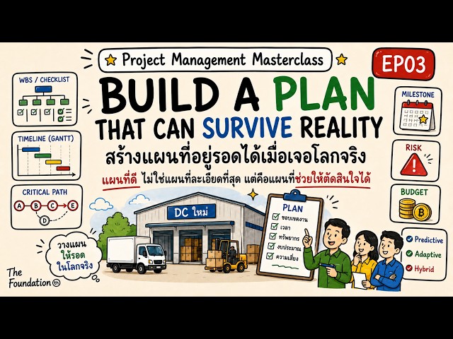 Creating a Real-World Actionable Plan | Project Management Masterclass EP03