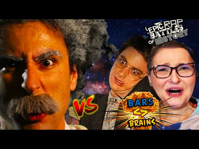 GENIUS LEVEL ERB Reaction 💥 | Albert Einstein vs Stephen Hawking (Mind-Blown Bars!)