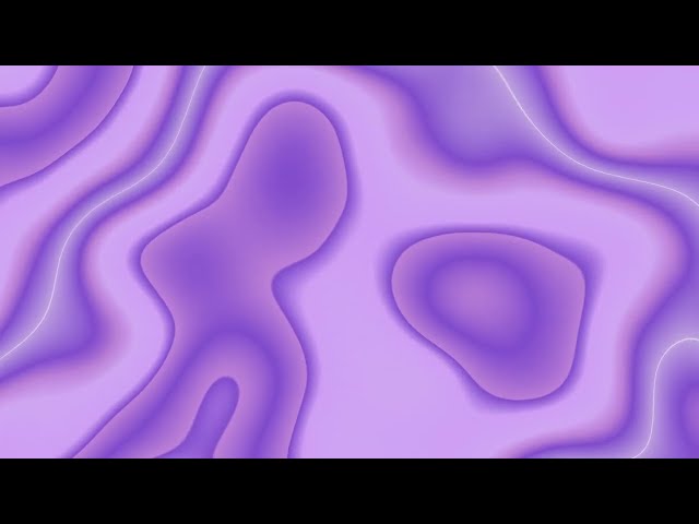 Lavender Purple Sky Glow | 1HR 4K Seamless Loop Aesthetic Background