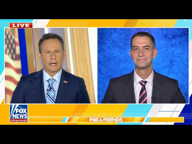 September 23, 2026: Cotton joins Fox & Friends