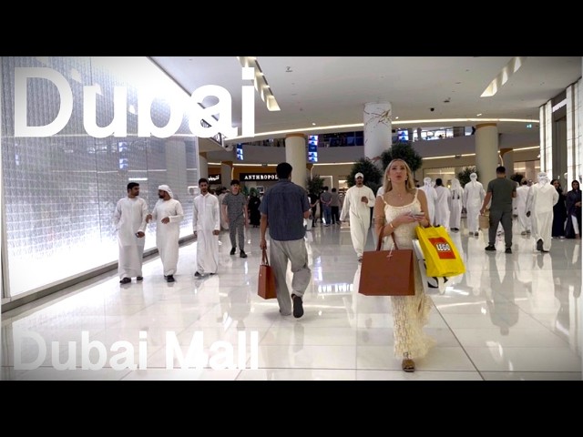 Dubai Mall 4K 🇦🇪 World's Largest Shopping Mall | Amazing Walking Tour 2026