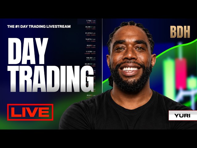 LIVE NQ Futures Day Trading at the BDH | Yuri