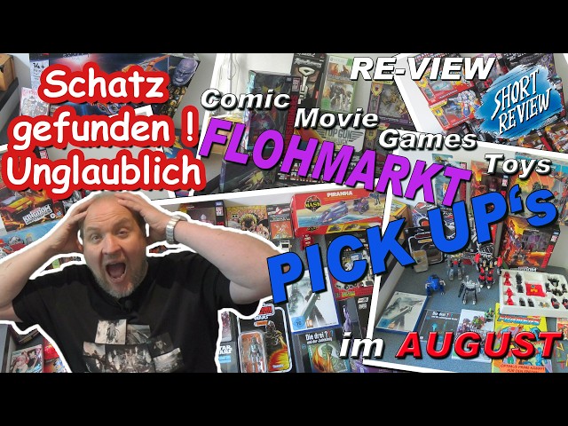 Schatz gefunden! Unglaublich! ... meine FLOHMARKT PICK UP's im August 2026 #games #flohmarkt #toys