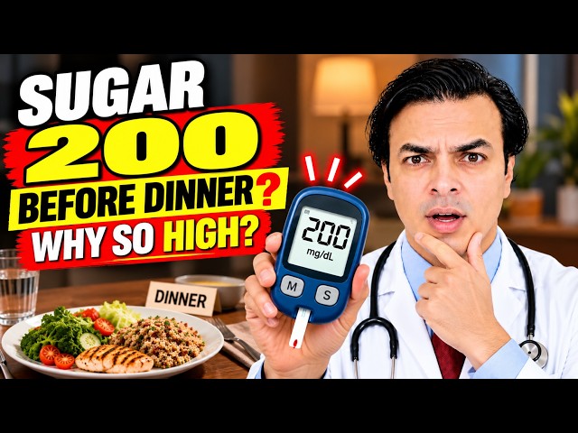 Sugar 200 Before Dinner — What Does It Mean? | DIAAFIT
