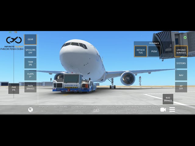 boeing 777 300  phnom penh  dubai by infinite flight