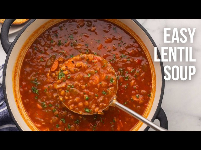 Lentil Soup l The Recipe Rebel