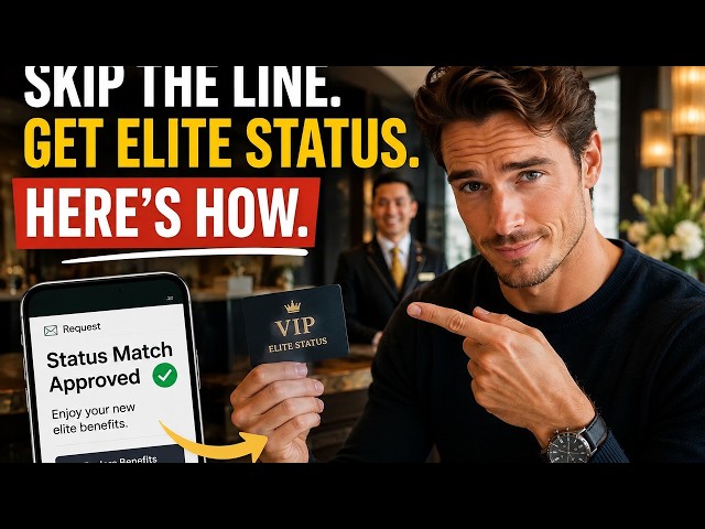 How to request a status match with a hotel program