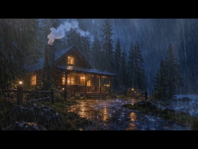 Close Your Eyes & Let The Gentle Rain Carry You to Deep Sleep Instantly With Relaxing Rain Sounds 🌧️