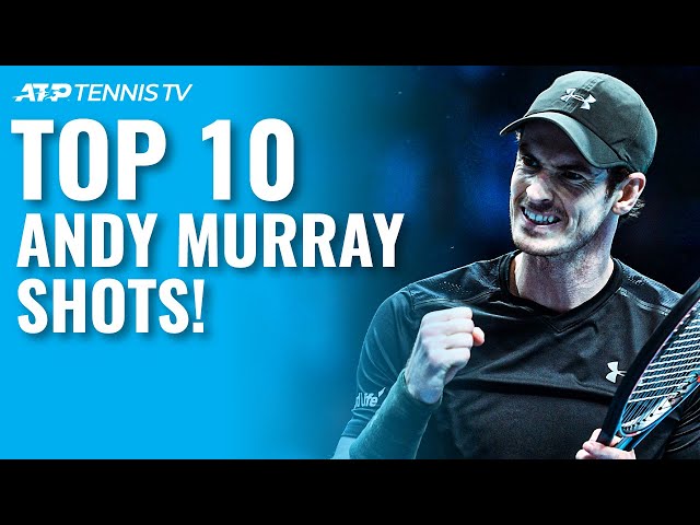 Top 10 Best Andy Murray ATP Shots!