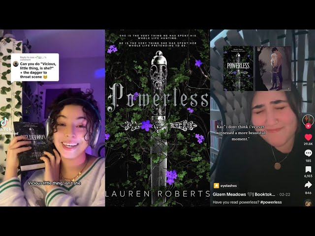 Powerless by Lauren Roberts ||  Fantasy trending books recommendations