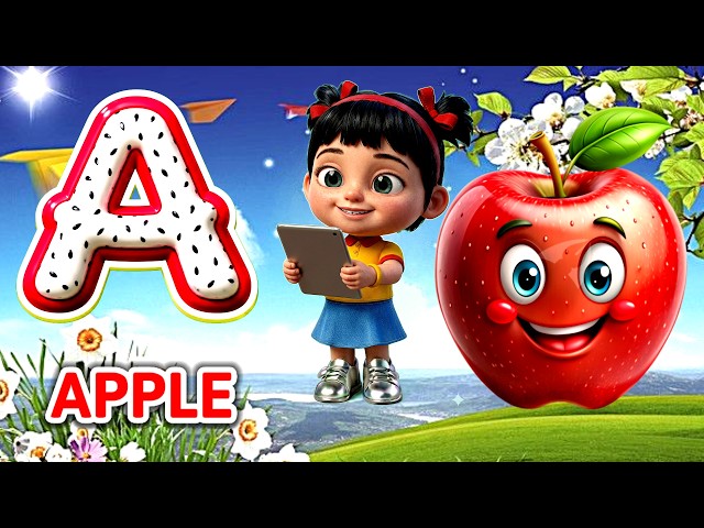 🍎 ABCD , 🌈 ABC & 123 ,Hindi Alphabet 🍎 A for Apple | B for Ball ⚽ | ABC song ,1 to 100 , 🌈🧸✨