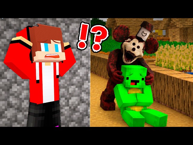 Mickey Mouse KIDNAPPED Mikey?! Can JJ Save Him?!🤯😱😨