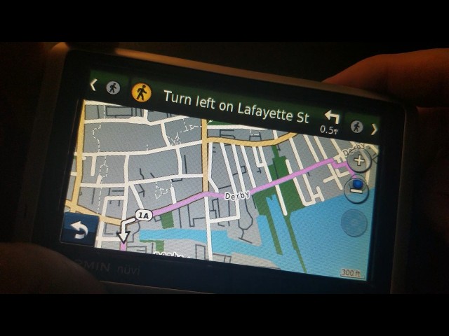 Most legible walking GPS (probably)