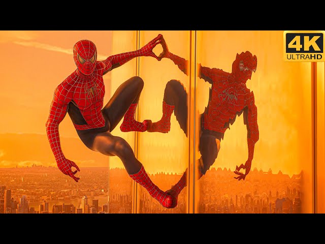 Marvel’s Spiderman 2 Tobey Maguire ultra realistic gameplay 4K HDR Ps5 Slim