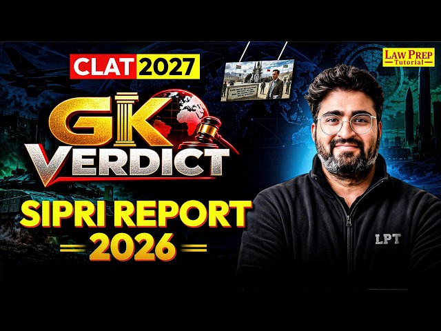 CLAT 2027 GK: SIPRI Report 2026 | Top Military Spending Countries Explained | GK Verdict